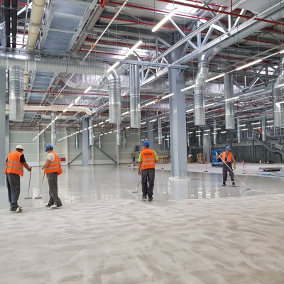 Aplicare pardoseala epoxidica